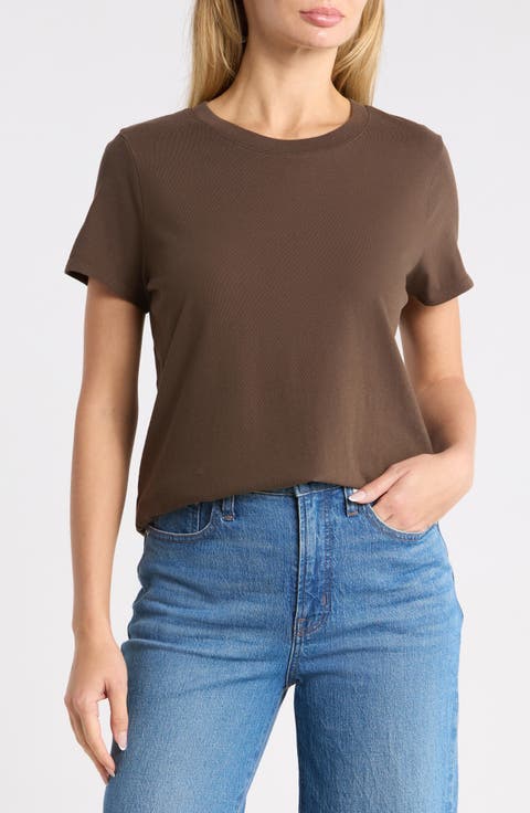 Softfade Stripe Cotton T-Shirt