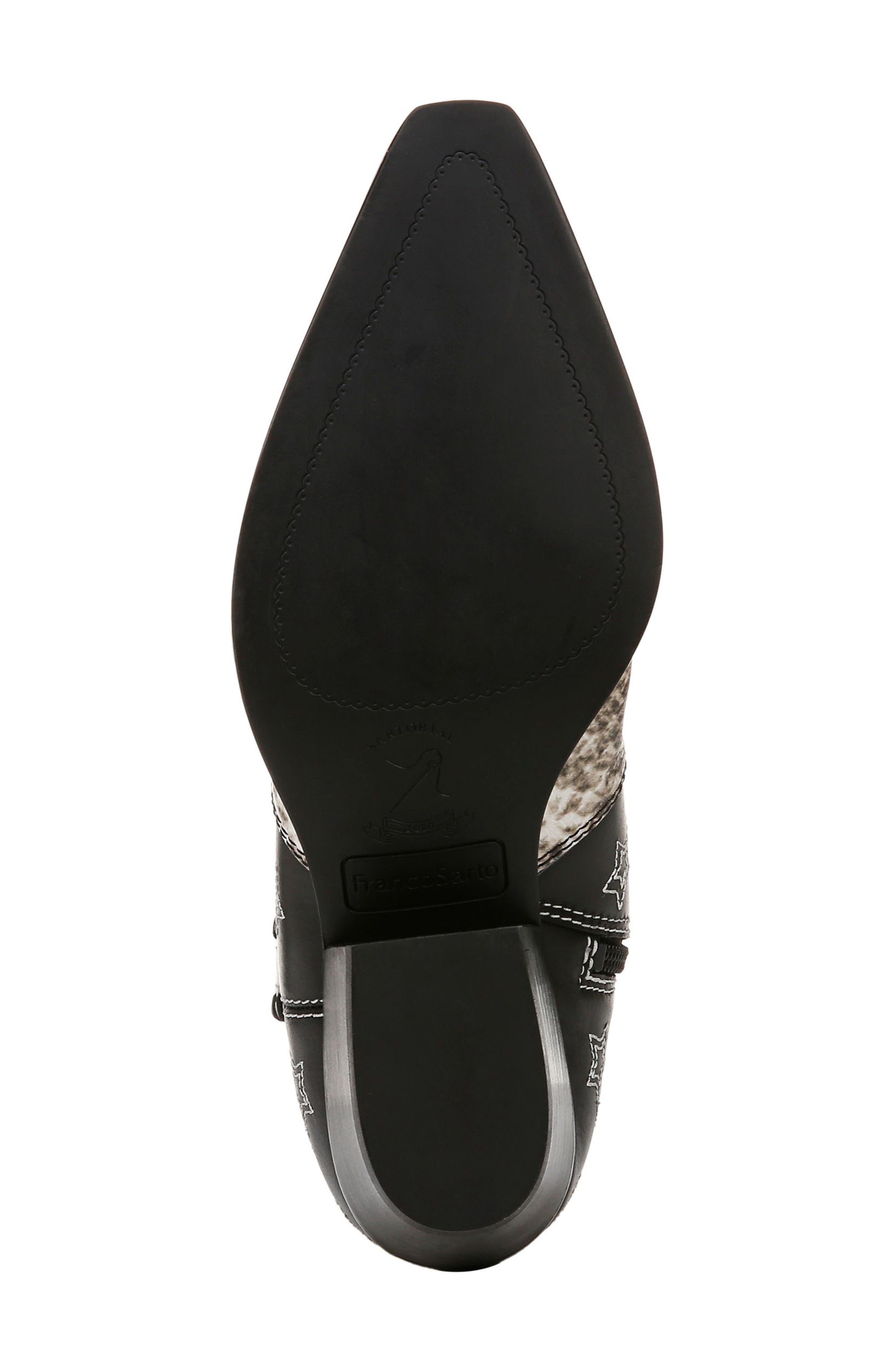 Franco Sarto Bianca Western Boot, Alternate, color, Grey Multi