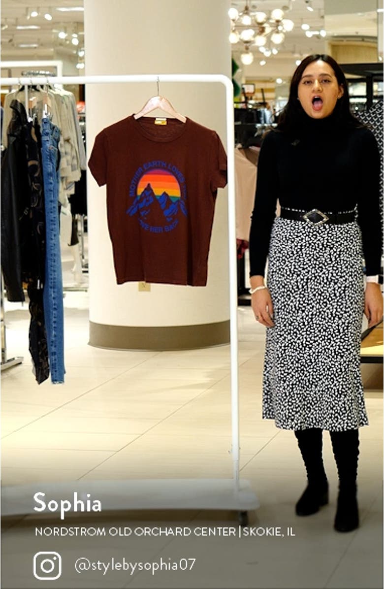 The Boxy Goodie Goodie Focus Graphic T-Shirt, sales video thumbnail