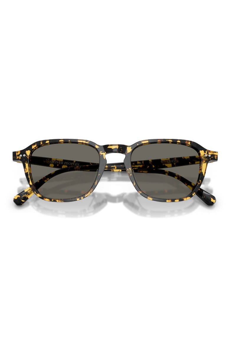 Emryn 50mm Pillow Sunglasses, Alternate, color, TOKYO TORTOISE / CARBON GREY