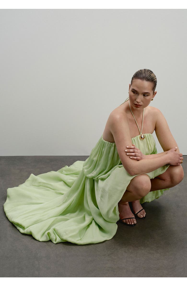 11 Honoré Dramatic Bubble Gown, Alternate, color, Seedling