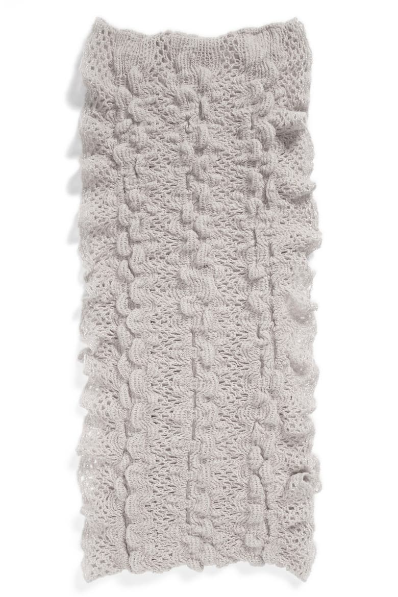 Capelli of New York Infinity Scarf, Alternate, color, GREY