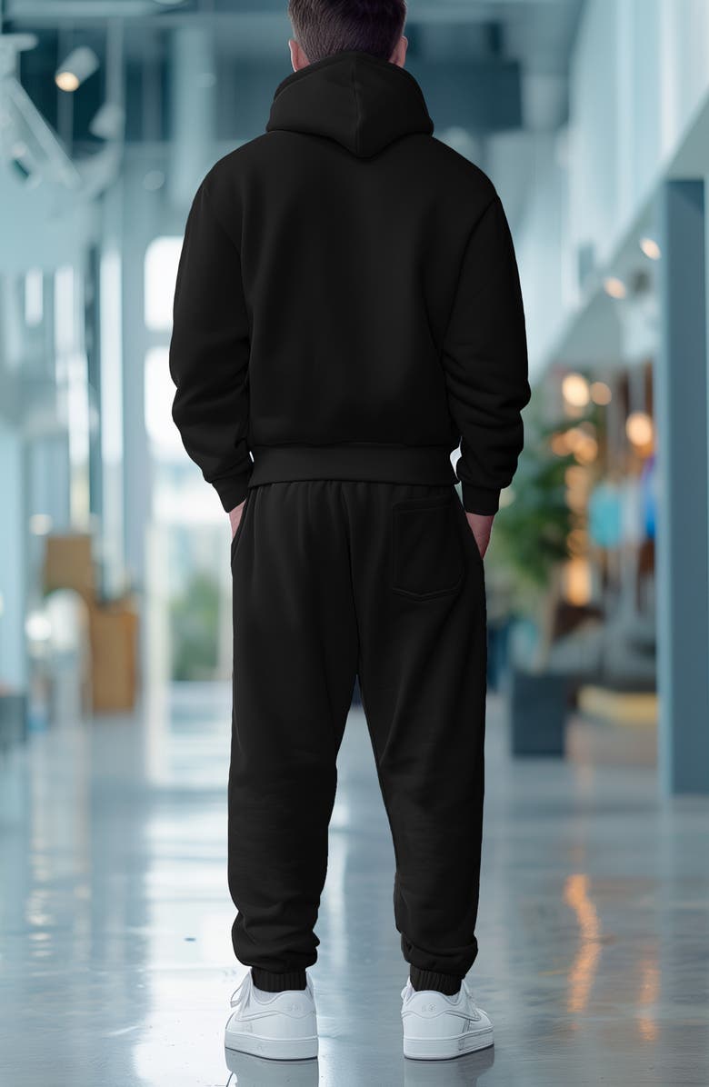 Dalix Alien Relaxed Sweatsuit, Alternate, color, Black