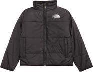 The North Face Kids' Mossbud Reversible Water Repellent Faux Fur Jacket