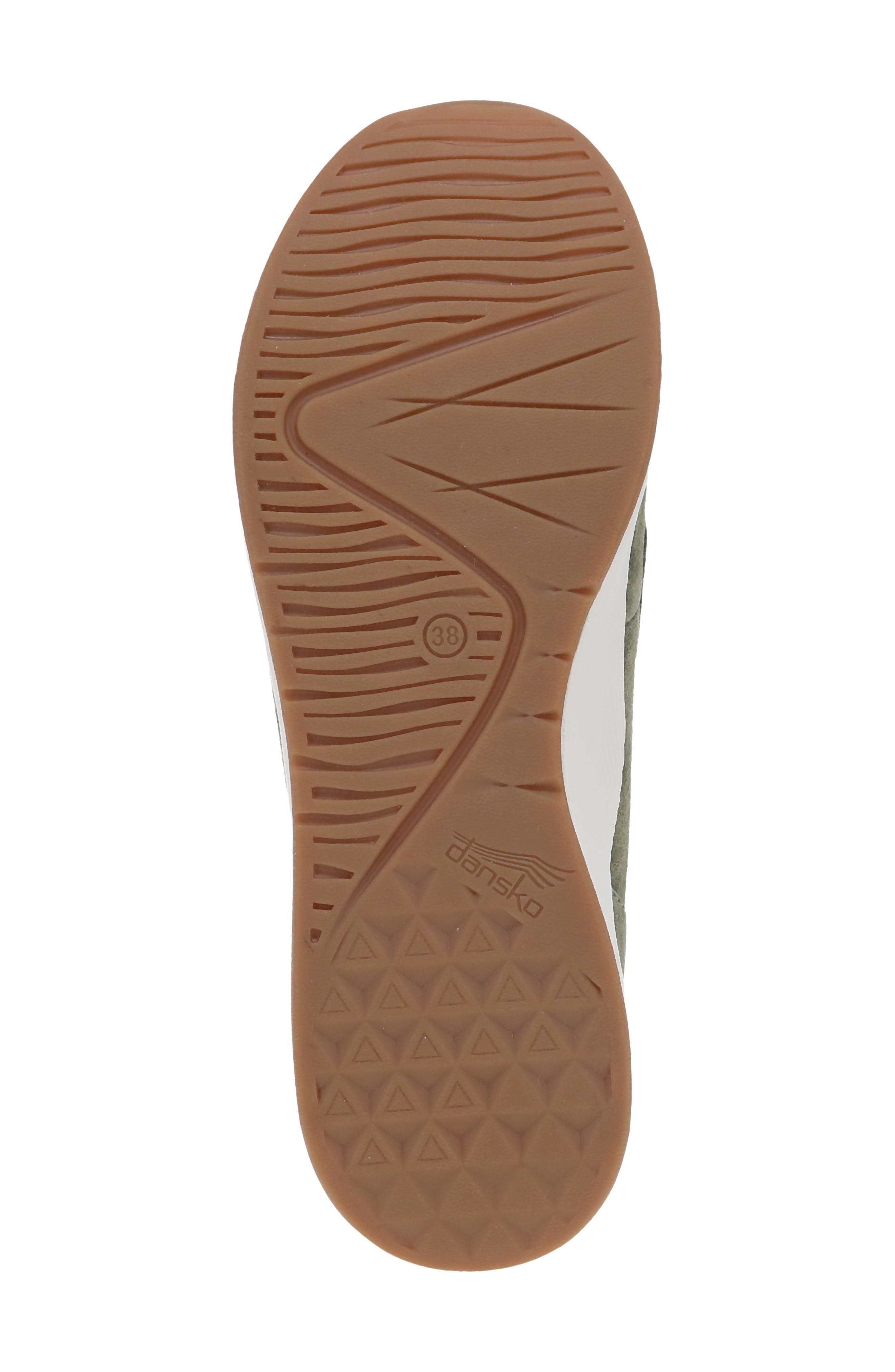 Clementine Slip-On Sneaker, Alternate, color, OLIVE NUBUCK