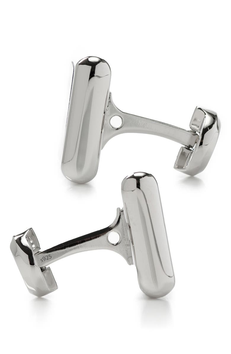 Cufflinks, Inc. Men's JFK Presidential Sterling Silver & Lapis Cuff Links, Alternate, color, Blue