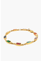 selected Gold With Multicolor Stones