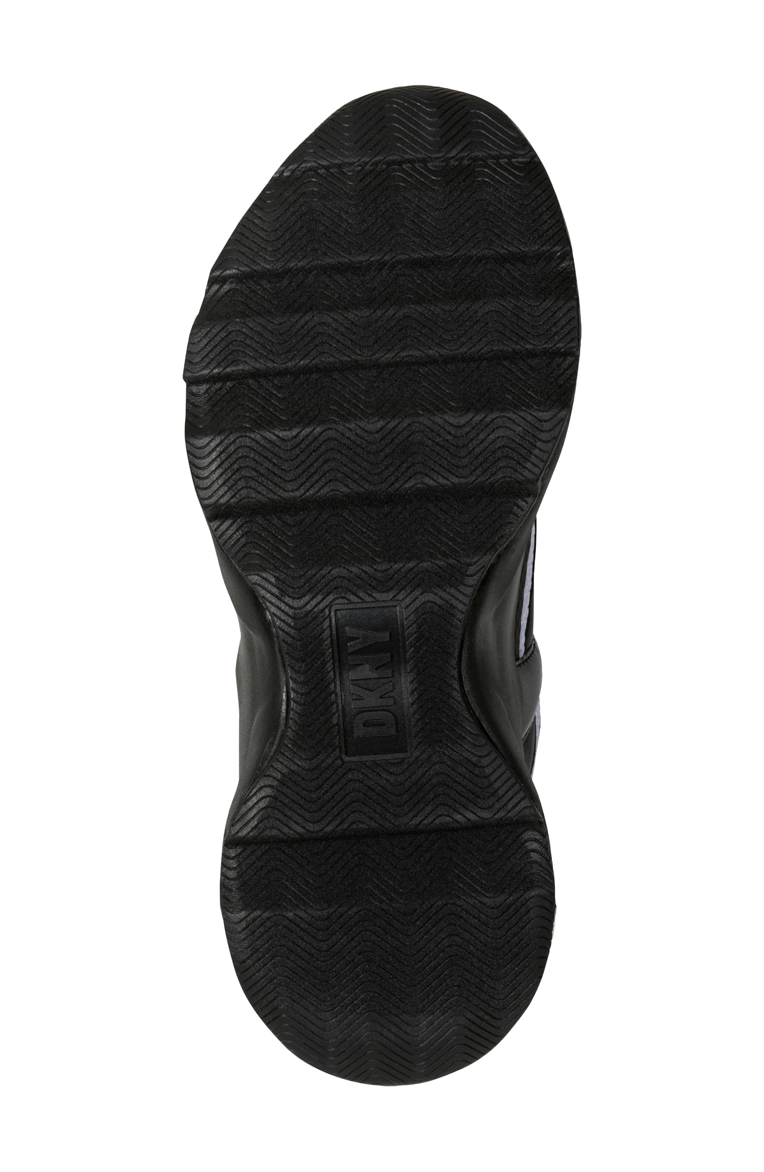 DKNY Juna Sneaker, Alternate, color, White/ Black