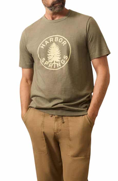 Faherty Harbor Springs Sunwashed Cotton Graphic T-Shirt