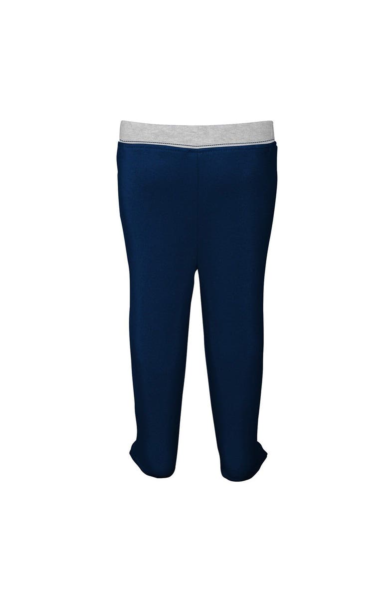 Outerstuff Newborn & Infant White/Navy New England Patriots Dream Team Bodysuit Pants & Hat Set, Alternate, color, 