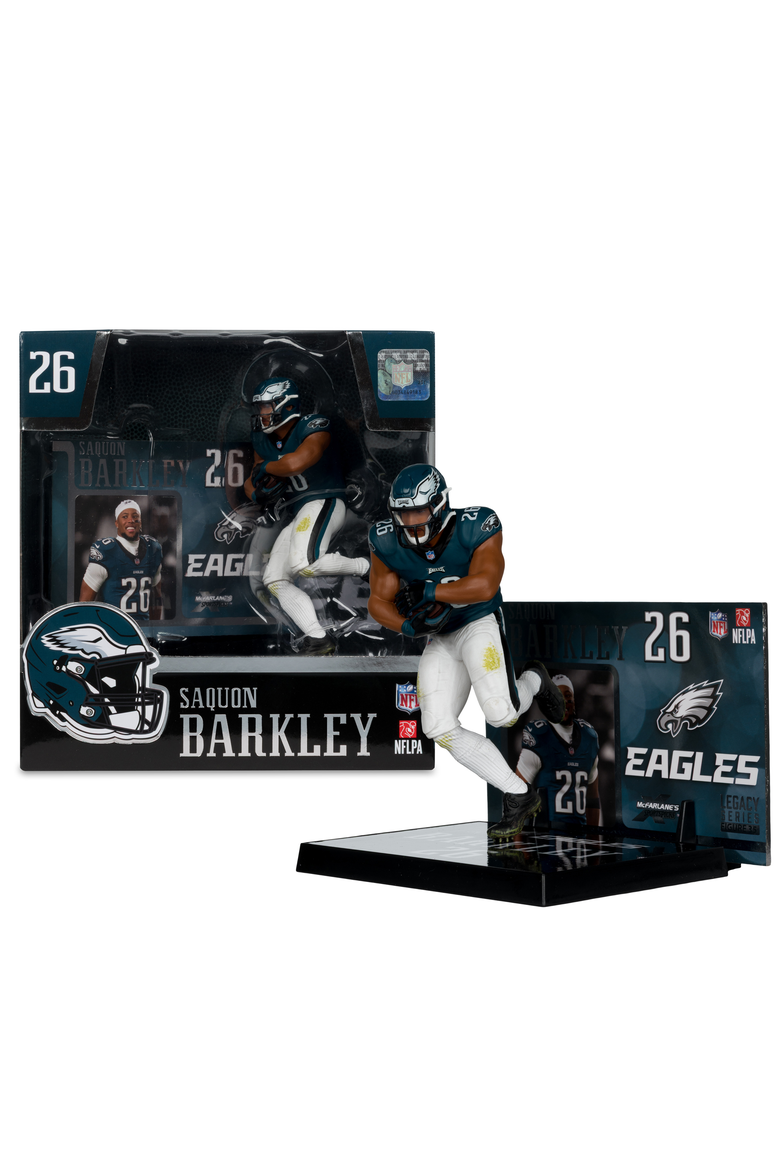 Saquon Barkley (Philadelphia Eagles) NFL 7" Figure McFarlane, Main, color, Multi-Color