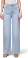 WARP+WEFT NCE High Waist Relaxed Wide Leg Knit Jeans