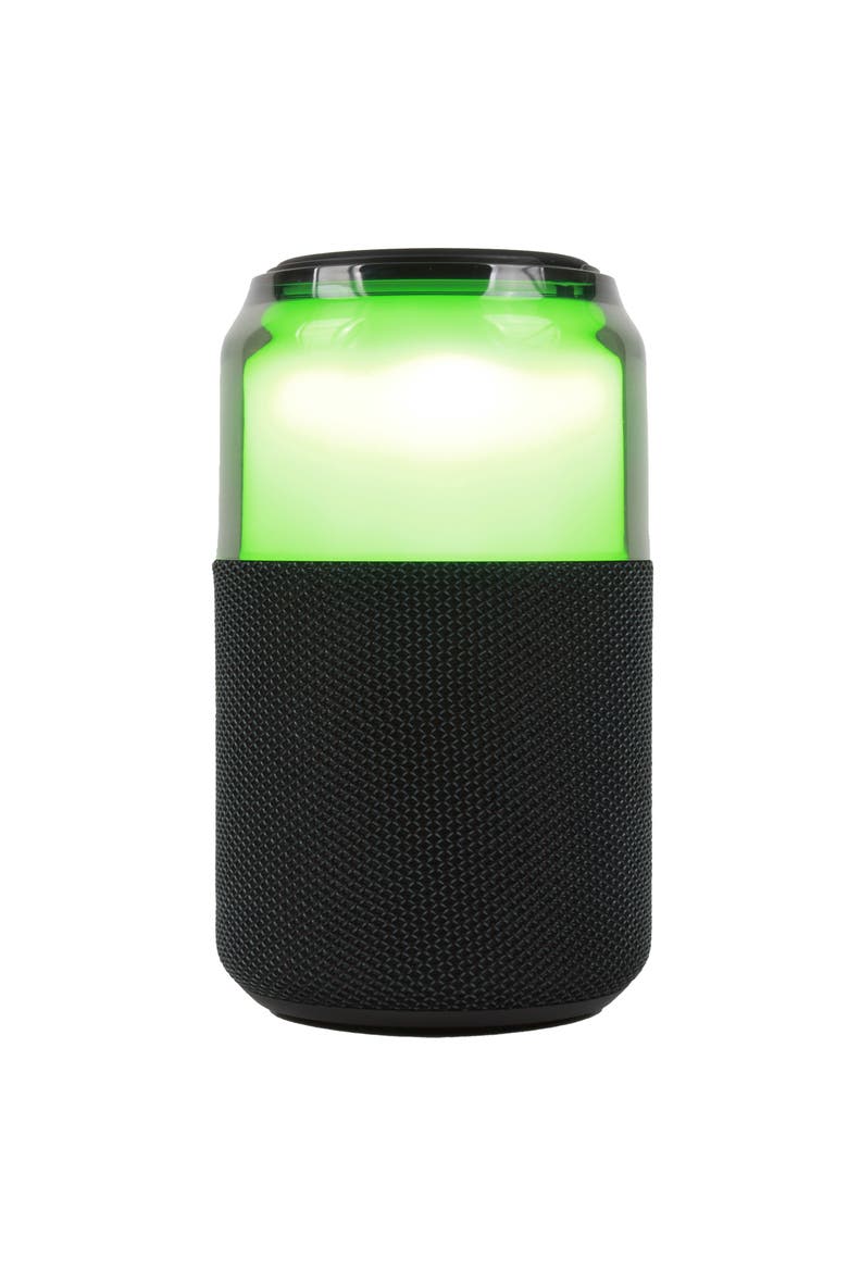 Multi-Color Glowing Speaker with LED Lights, Main, color, Black