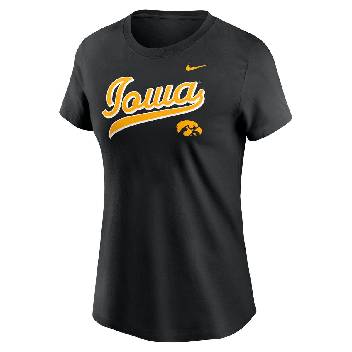 Women's Nike Black Iowa Hawkeyes Local Script T-Shirt - image 2
