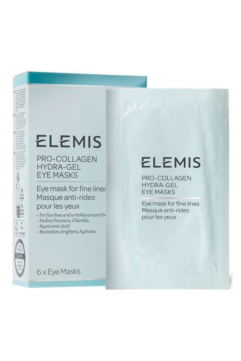 6-Pack Pro-Collagen Hydra-Gel Eye Masks, Alternate, color, NO COLOR