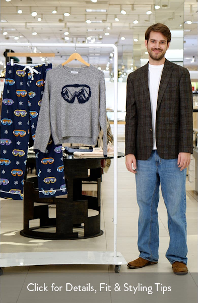 Ski Print Pajamas, sales video thumbnail