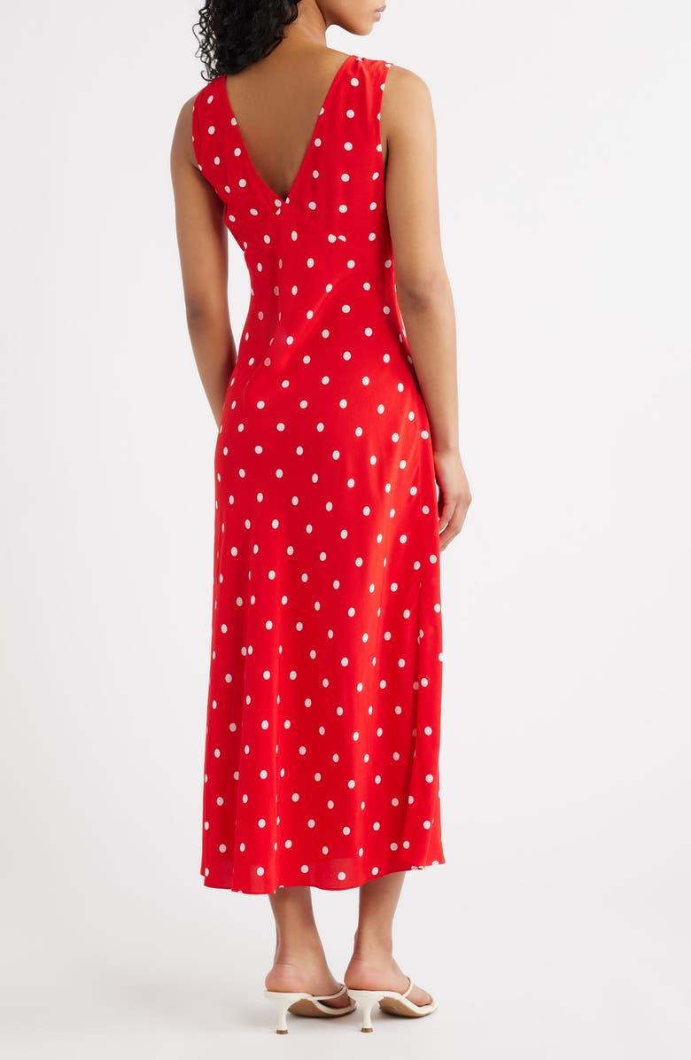 Rails Terena Sleeveless Midi Dress, Alternate, color, Rossa