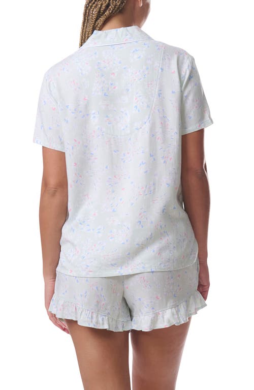 Splendid Print Short Pajamas In Breezy Love