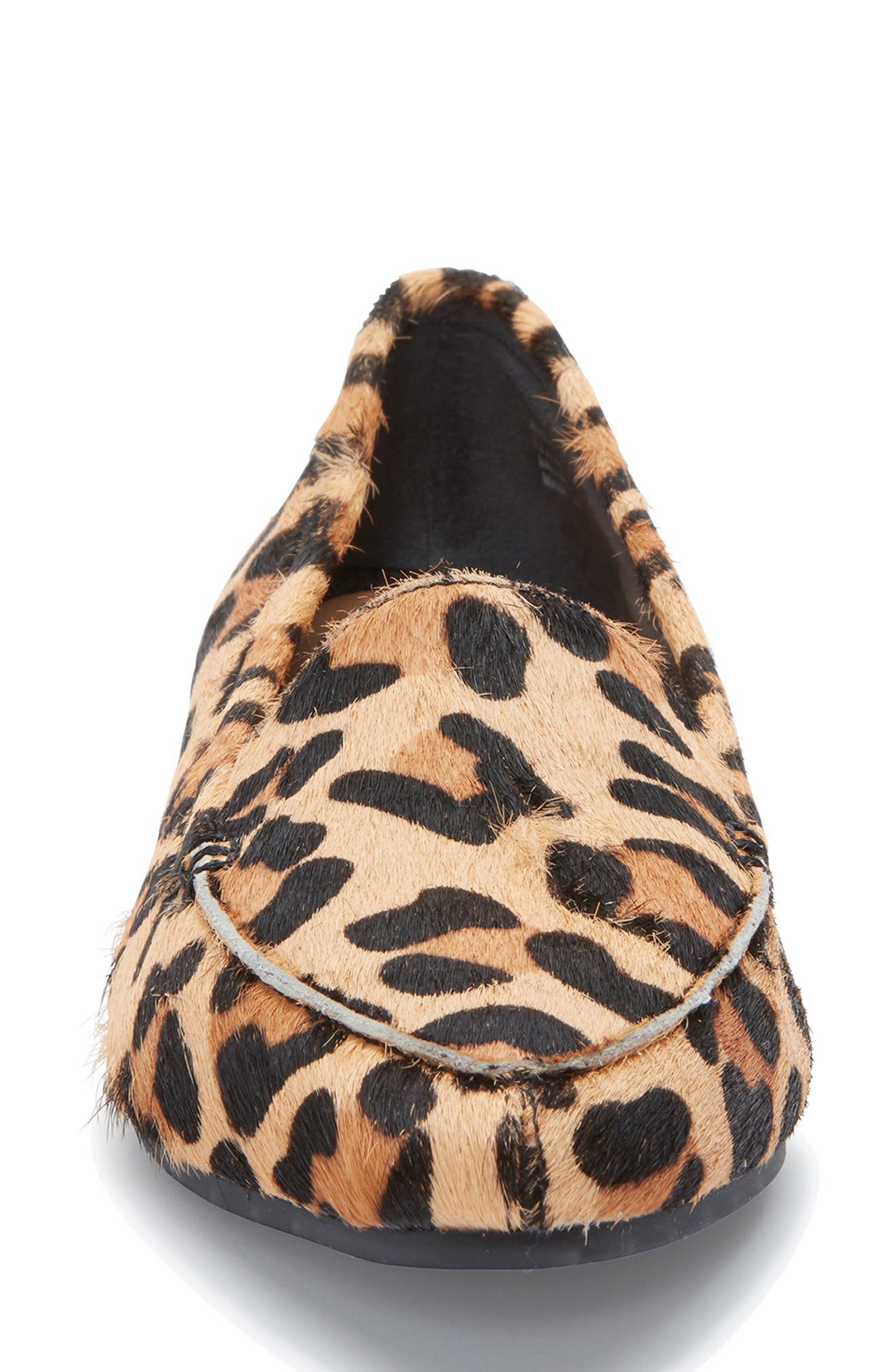 Audra Loafer Flat, Alternate, color, TAN JAGUAR CALF HAIR