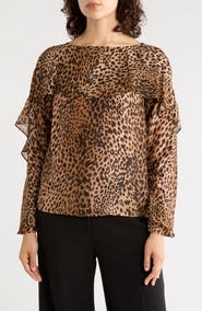 LK Bennett Edith Frill Top
