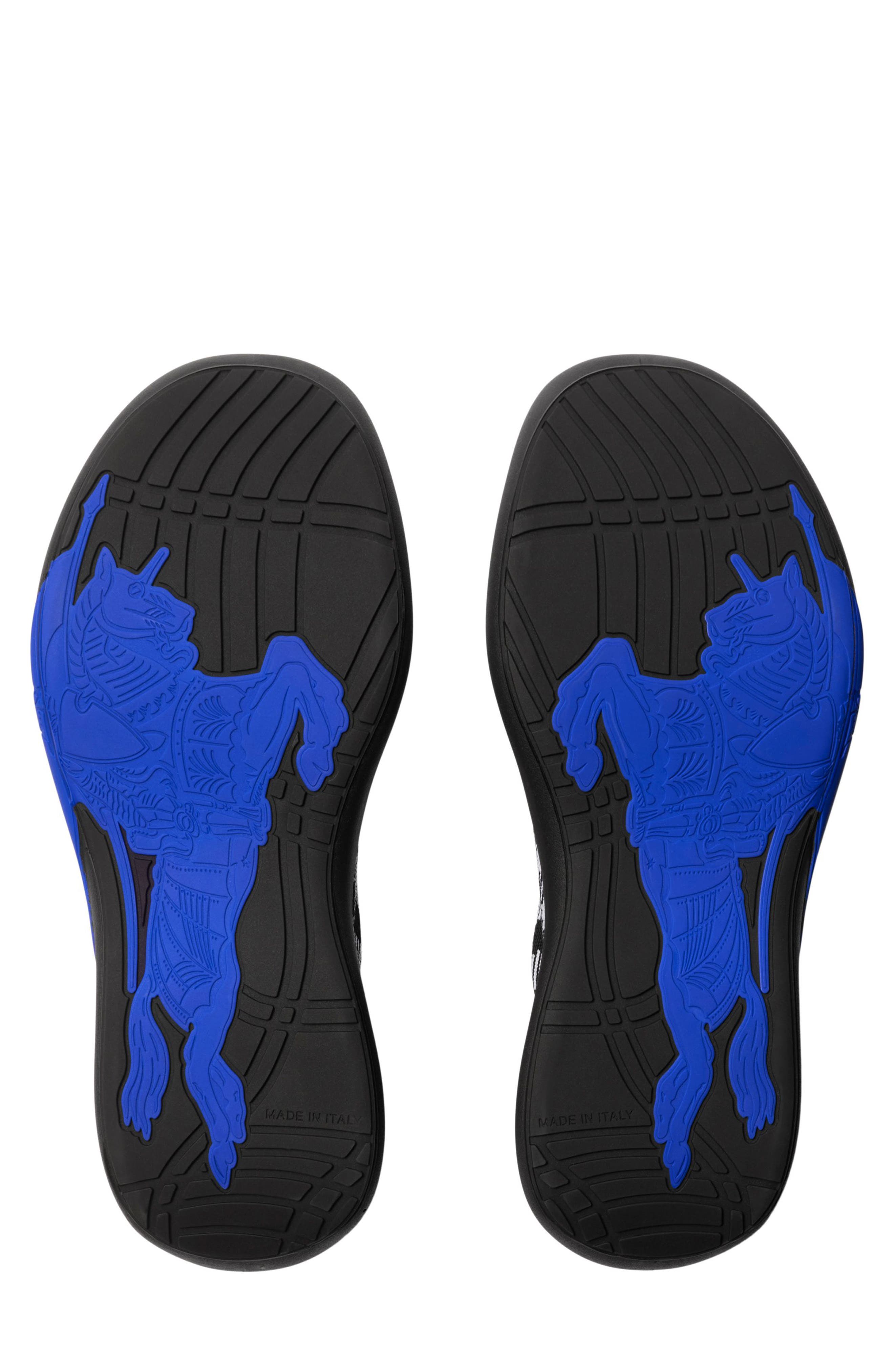 Burberry Neptune Check Sneaker, Alternate, color, Eclipse Checkered