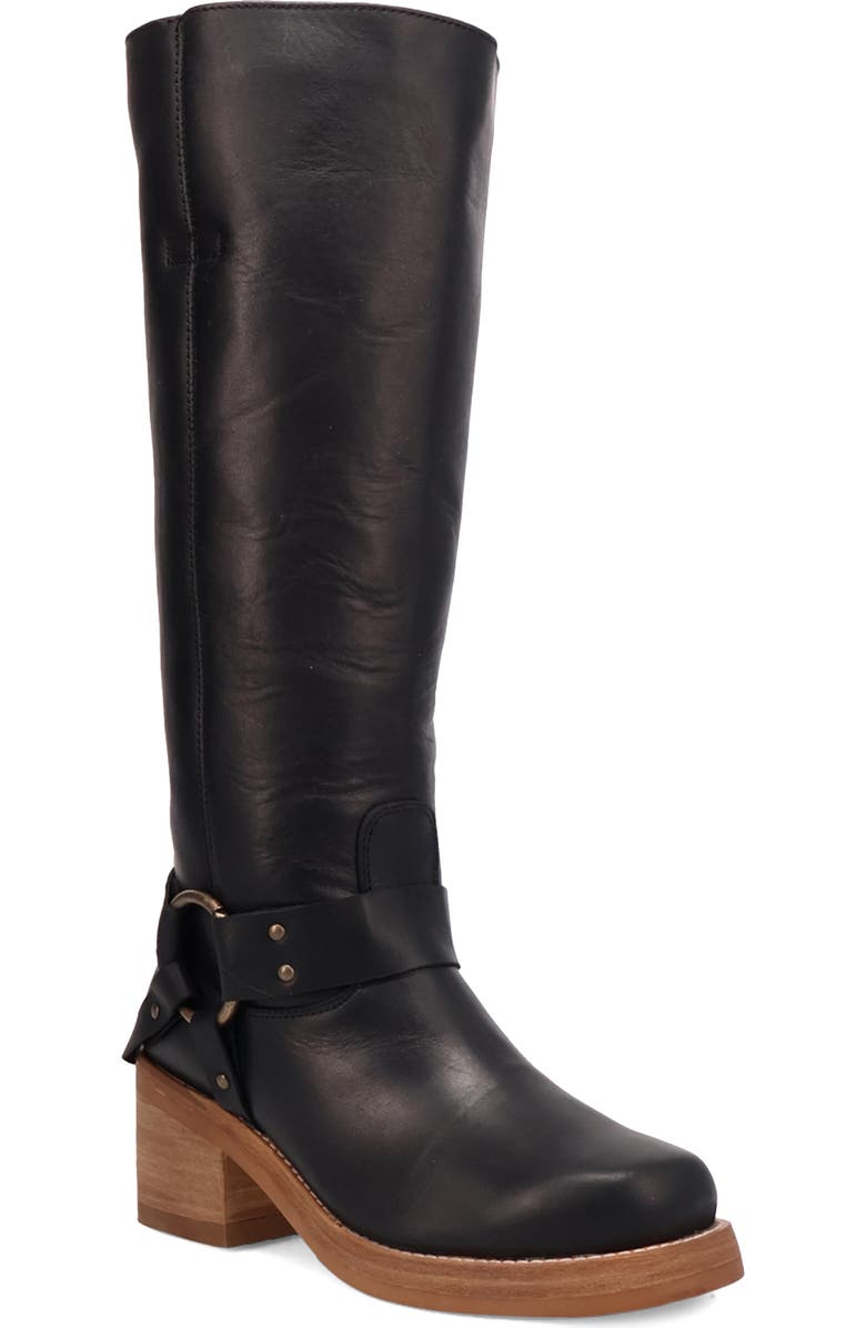 Dingo Casbah Knee High Boot, Main, color, Black