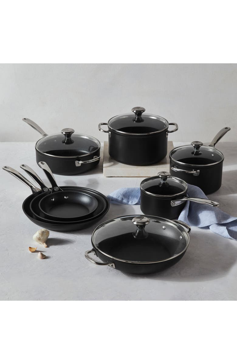 Le Creuset 13-Piece Toughened Nonstick PRO Set, Alternate, color, Silver/Black