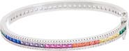 Juvell Rainbow Cubic Zirconia Tennis Bracelet