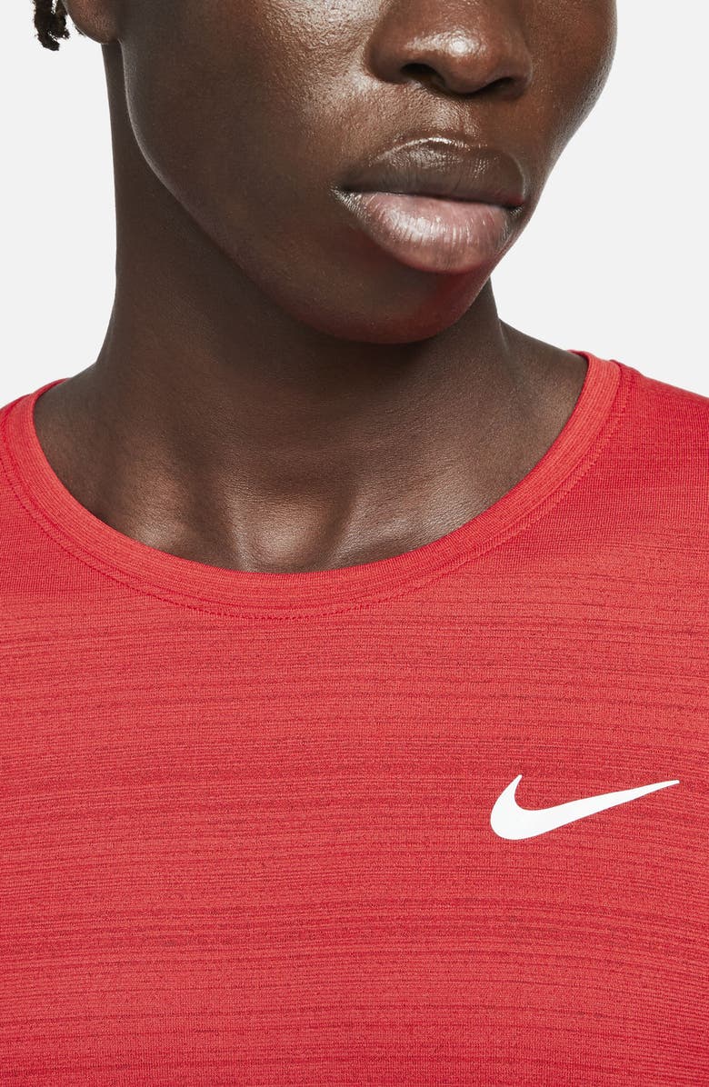 Nike Dri-FIT Miler Men's Long Sleeve Running T-Shirt, Alternate, color, 