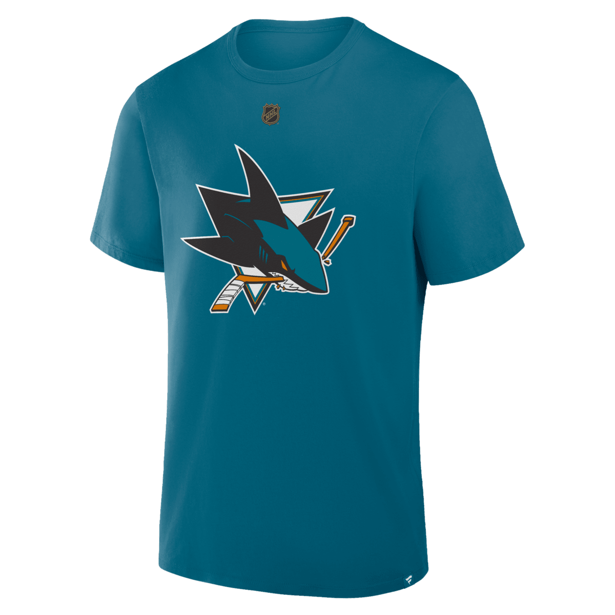 Men's Fanatics Macklin Celebrini Teal San Jose Sharks Authentic Stack Name & Number T-Shirt - image 2