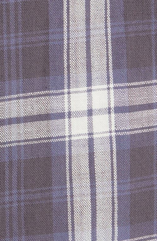 Rails Wyatt Plaid Button-up Shirt In Twilight Navy Cream