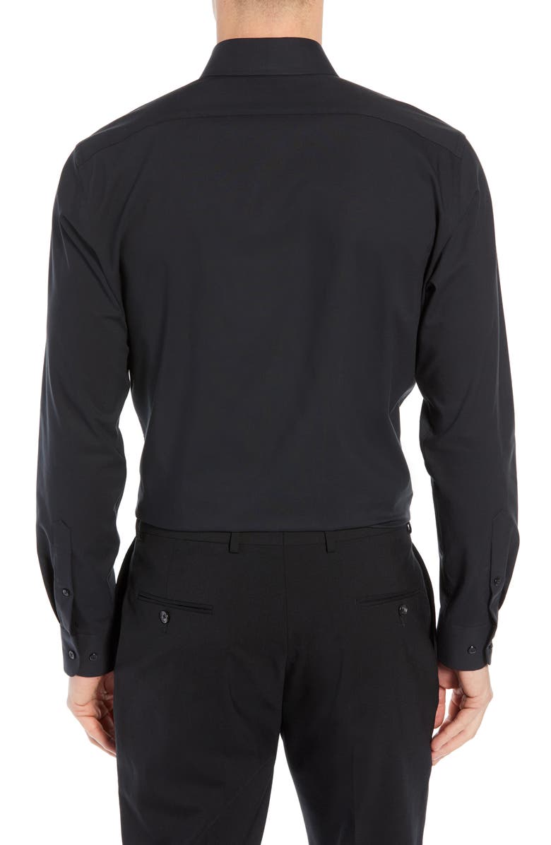 NORDSTROM MEN'S SHOP Tech-Smart Trim Fit Stretch Pinpoint Dress Shirt, Alternate, color, 