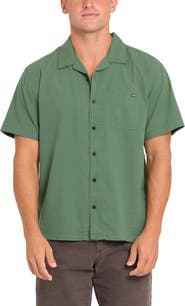 Billabong Victoria Vacay Linen Blend Camp Shirt