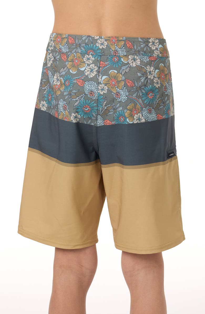 O'Neill Kids' Hyperfreak Heat Block Swim Trunks, Alternate, color, Antelope