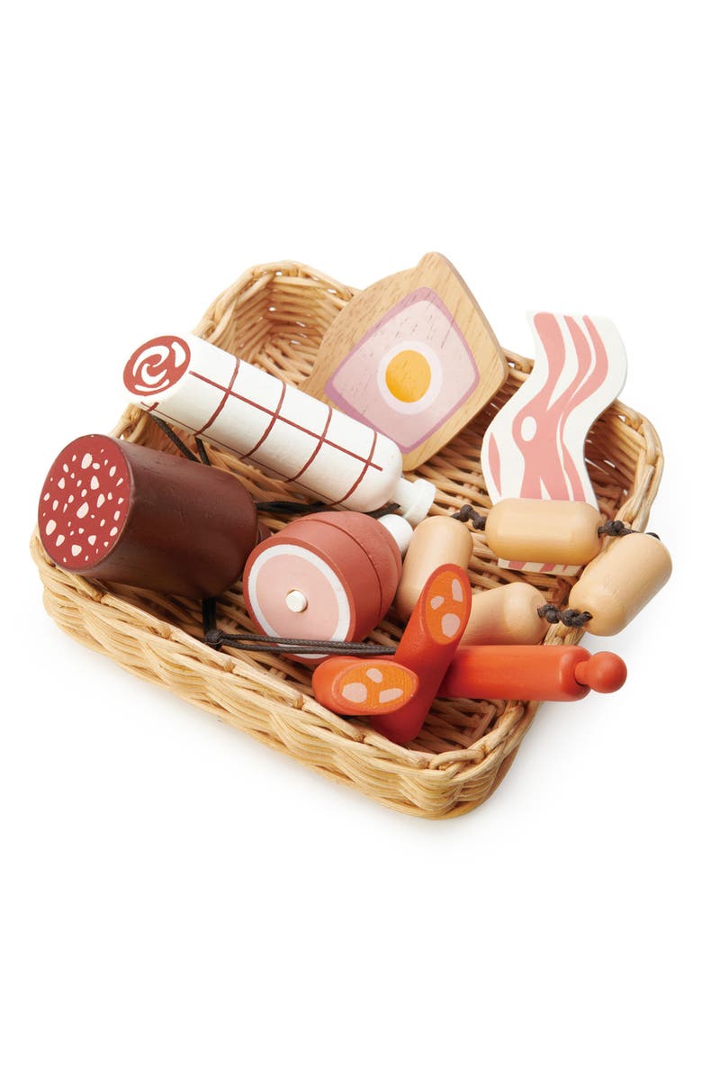 Tender Leaf Toys Charcuterie Basket, Alternate, color, Multi