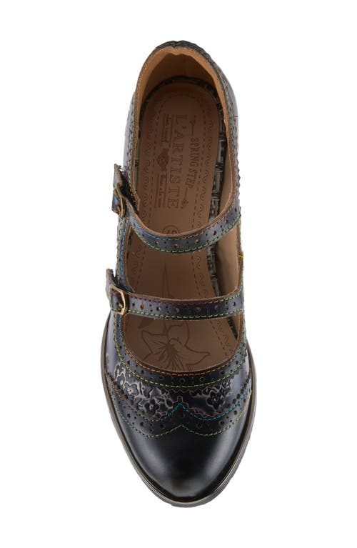 L'artiste By Spring Step Gaviria Mary Jane Pump In Black