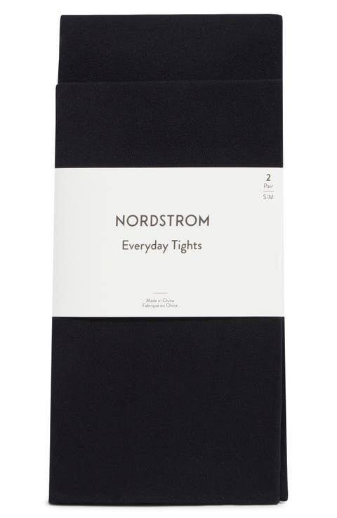 2-Pack Everyday Control Top Opaque Tights