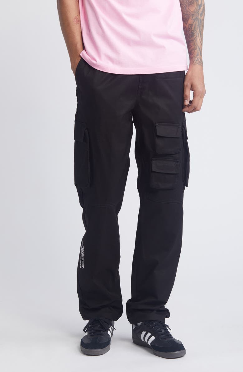 Billionaire Boys Club Terra Cotton Cargo Drawstring Pants, Main, color, 