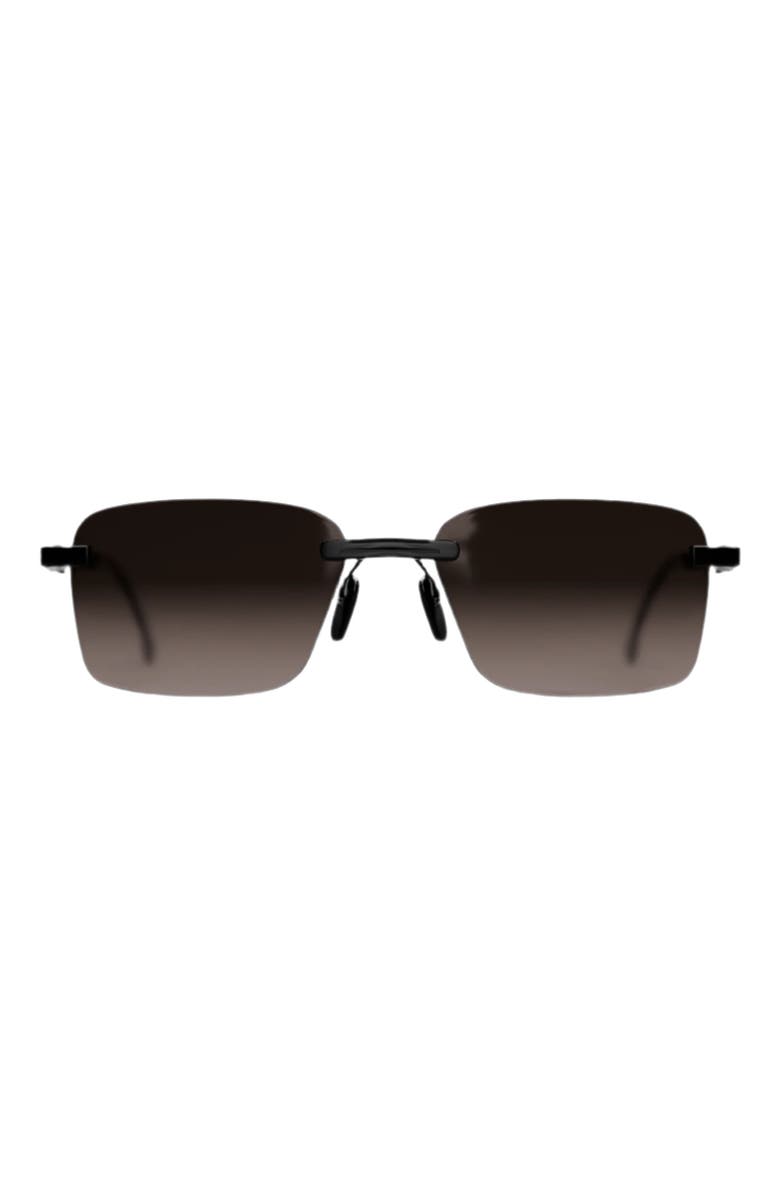 Blvck Paris Blvck Shades Sunglasses, Main, color, Brown