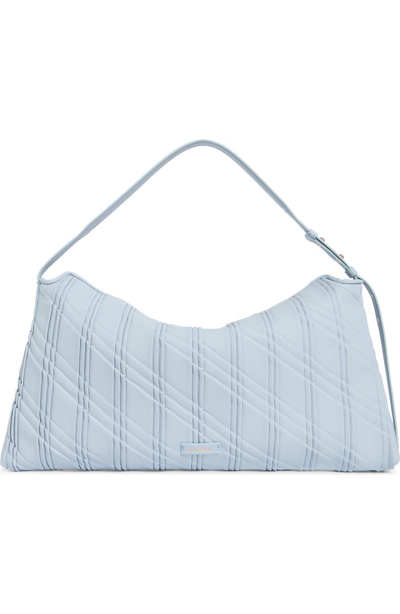 Sam Edelman Peddy Faux Leather Shoulder Bag, Alternate, color, Sky Blue
