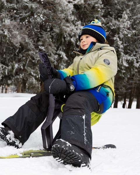 Two-Piece Play Snowsuit with Gradient Jacket (Toddler & Little Kid)