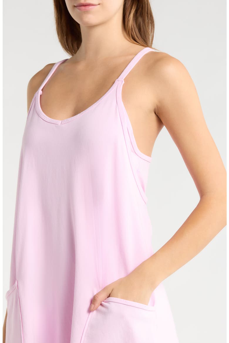 FP Movement Hot Shot Racerback Romper, Alternate, color, ULTRA VIOLET