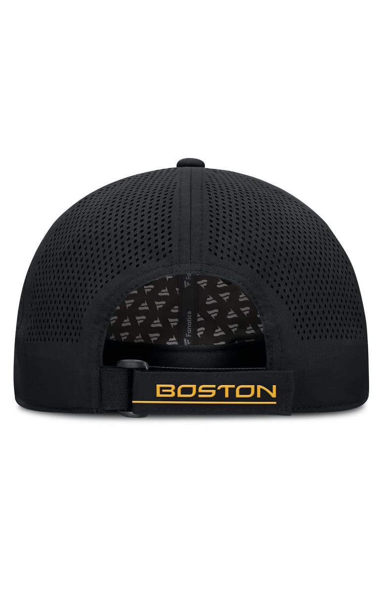 FANATICS Men's Fanatics Black Boston Bruins Driver Adjustable Hat, Alternate, color, Black