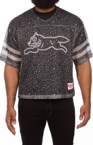 ICECREAM Eskimo Oversize Short Sleeve Mesh V-Neck Jersey