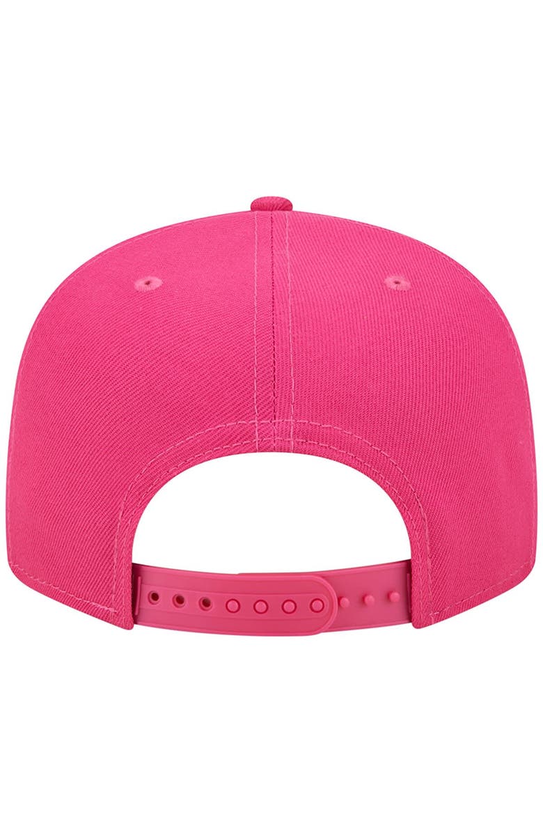 New Era Men's New Era Pink Miami Dolphins Color Pack 9FIFTY Snapback Hat, Alternate, color,