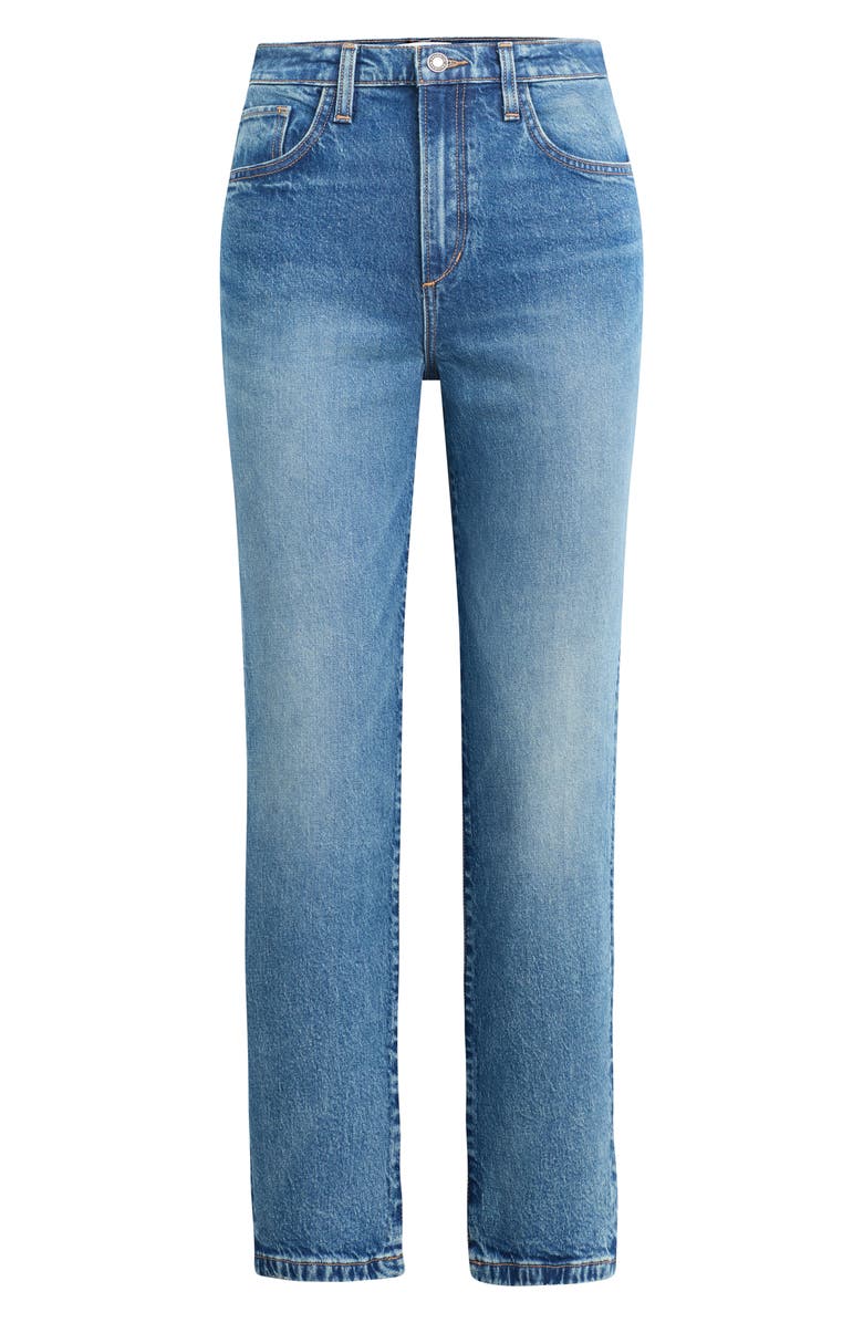 Favorite Daughter The Valentina Super High Waist Ankle Straight Leg Jeans, Alternate, color, Maui