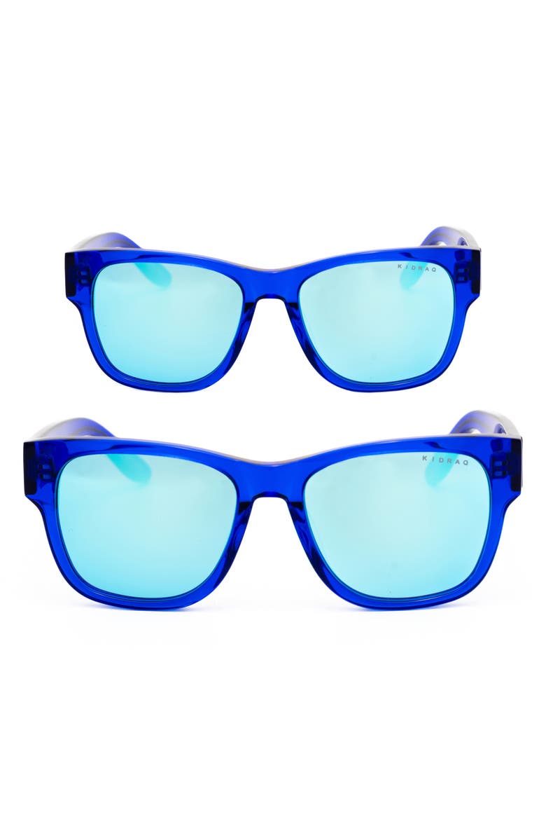KidRaq Set of 2 Ocean Wave Sunglasses, Main, color, Comic