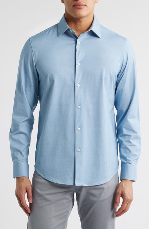 Jimmy OoohCotton® Solid Button-Up Shirt
