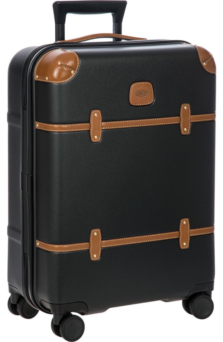 Bric's Bellagio 3.0 21" Carry-On Spinner, Main, color, Black