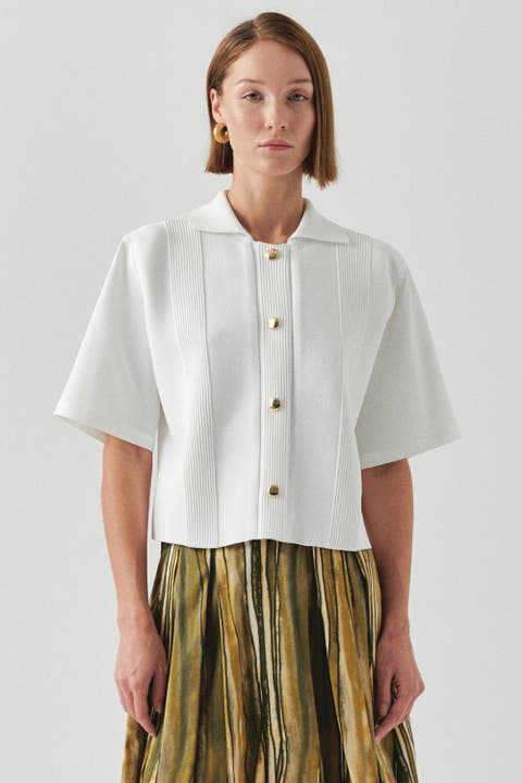 Marilyn Short Sleeve Poplin Shirt